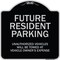 Signmission Designer Series-Unauthorized Vehicles Will Be Towed Black & Silver, 18" x 18", BS-1818-9746 A-DES-BS-1818-9746 - alternate 1